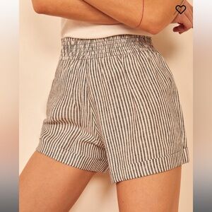 Reformation Nashville Linen Shorts sz Small